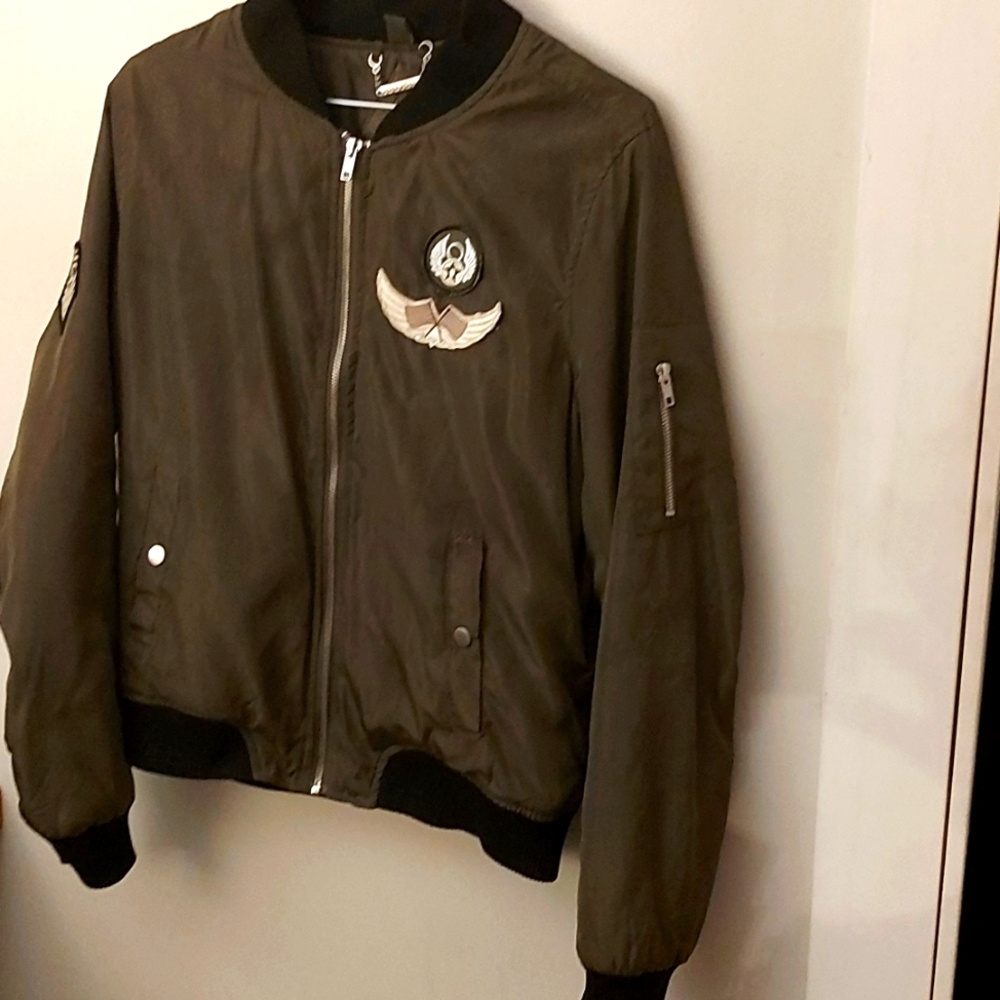 JOU JOU Military Bomber Jacket